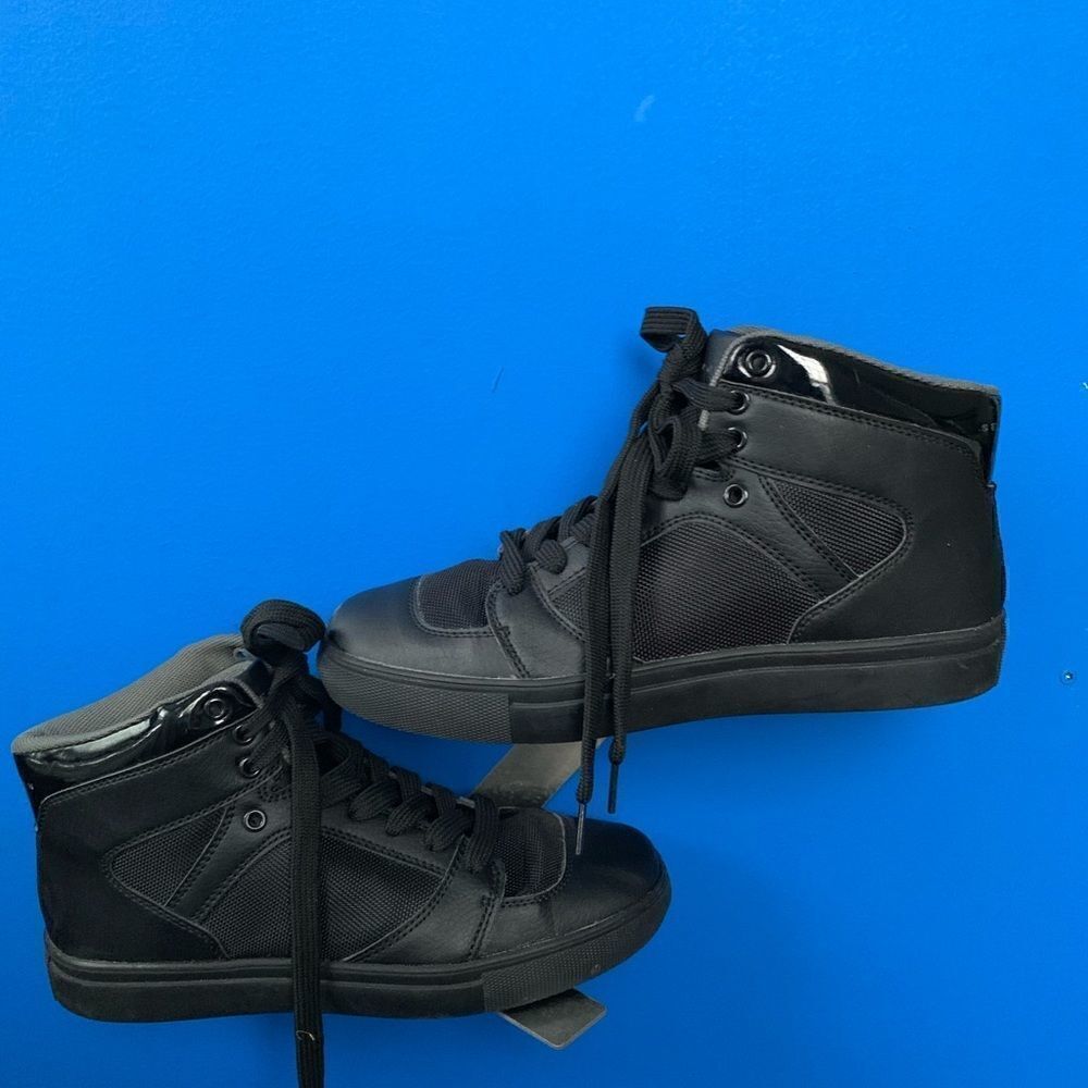 Hardlined By Sean John Mens Gray Leather Casual Lace Up Ankle Chukka Boot Sz 8.5